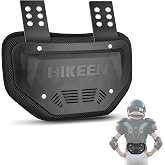 Hikeen Football Back Plate, Universal Football Backplate for Shoulder Pads, High-Impact Protective Lower Back Pad with Breathable Design, for Youth and Adult