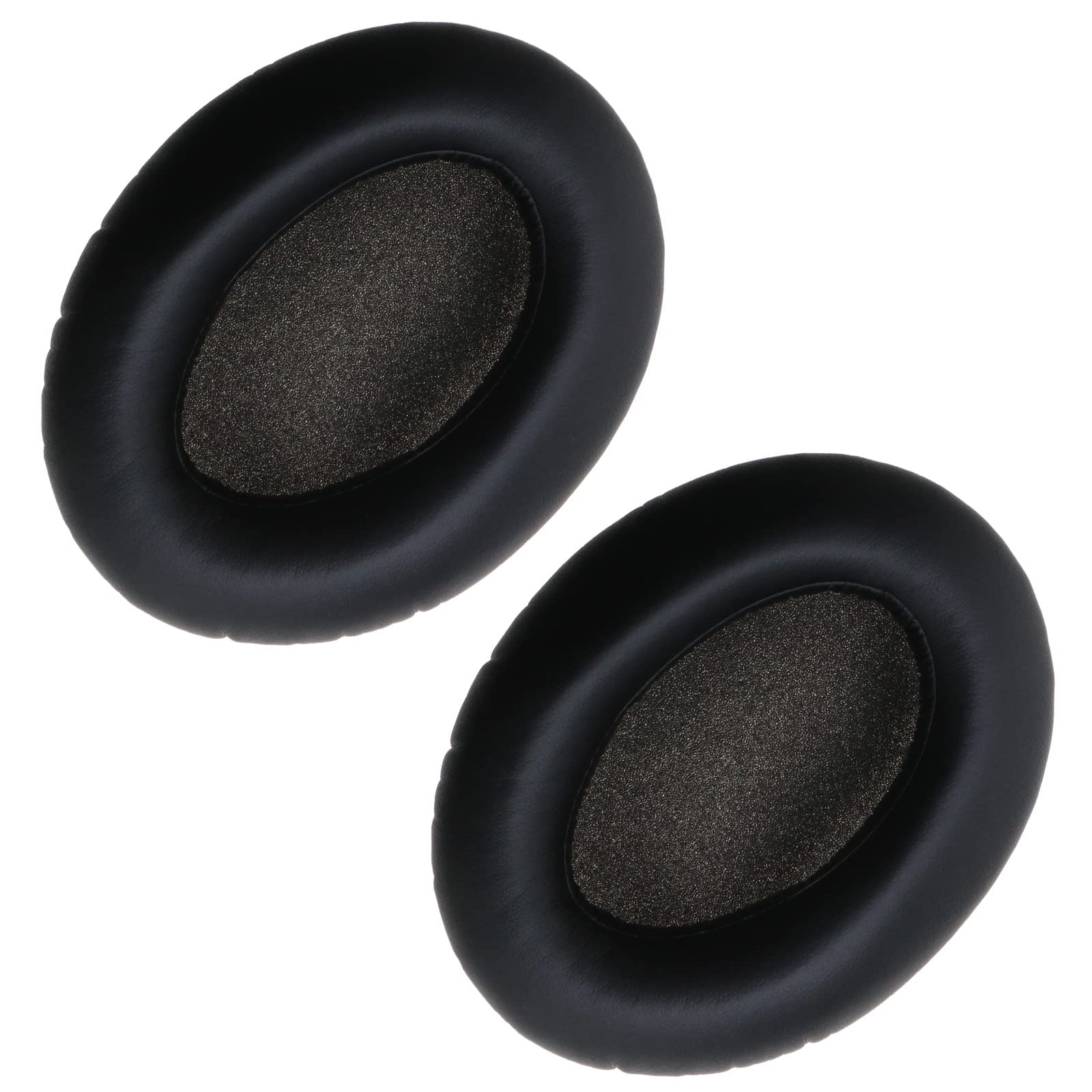 VGOL 1 Pair Earpads Protein Leather Ear Cushions Replacement Repair Parts Compatible with Sennheiser GAME ONE/GAME ZERO/PC360/PC363D/PC373D Headsets Black