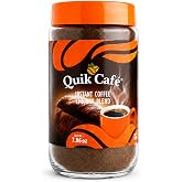 QuikCafe Premium Instant Coffee, Spray Dried Chicory Blend, 7.06 oz | Rich Aroma, Sourced from the Hills of Coonoor, All Natural Ingredients, Preservative-Free