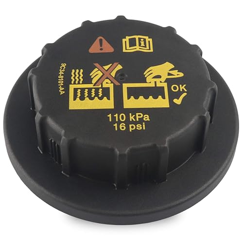 thumbnail image 2 of Radiator Coolant Recovery Tank Cap Cover 9C3Z-8101-B For Lincoln 2 of 9