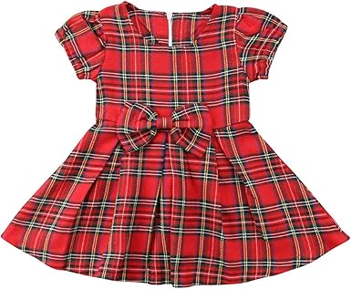 newborn tartan dress