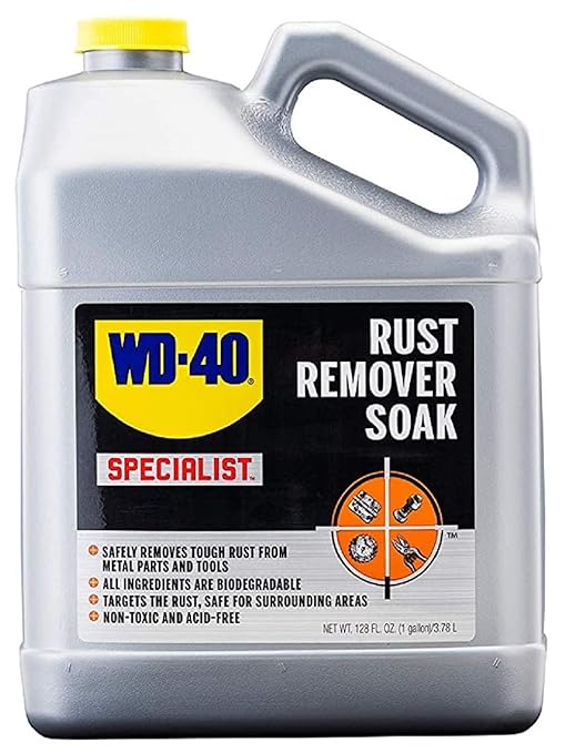 WD40 300045 Specialist Rust Remover Soak, 1 Gallon (Pack of 1) Amazon.ca Industrial & Scientific