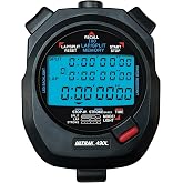 ULTRAK 490L LED Backlight 100 Dual Split Memory Digital Stopwatch