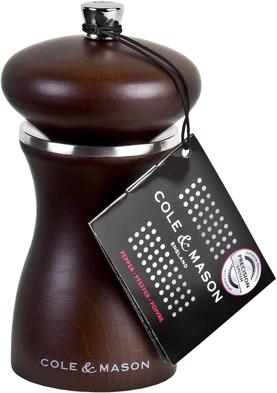 Cole & Mason HS0444P Sherwood Forest Pepper Mill Precision+ Wooden
