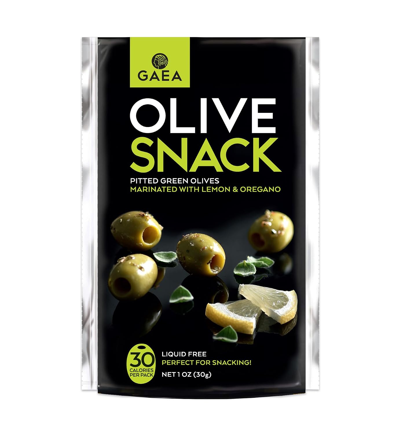 Gaea olive snack gr.oliv. Lemon&oregano n/s s 0.03kg (607959700854)