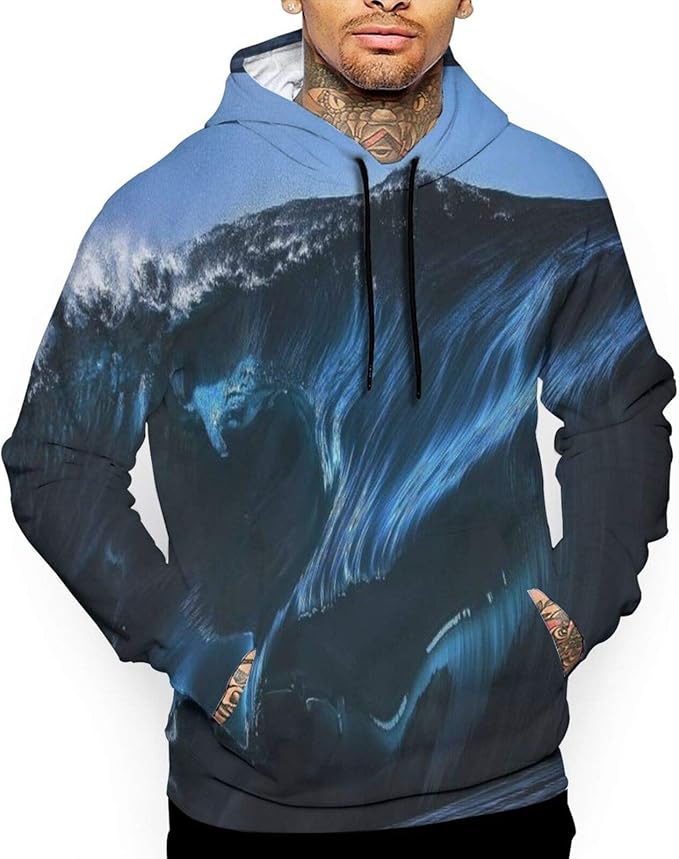 Waves Surfing Adult Hooded Sweatshirt Sweatshirt Hoodie