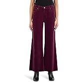 KUT from The Kloth Womens Meg High Rise Fab Ab Wide Leg Raw Hem-Long Inseam