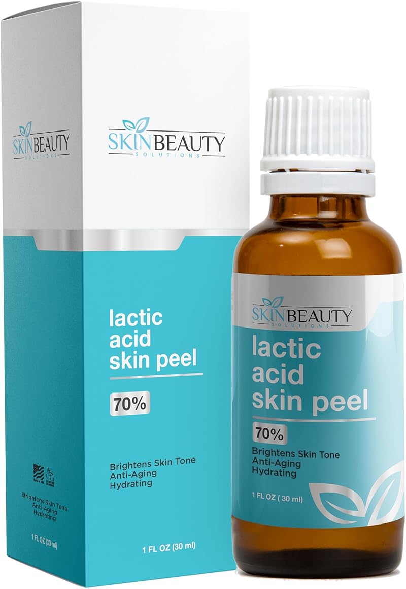 Skin Beauty Solutions Lactic Acid 70% Exfoliating Solution AHA 1oz