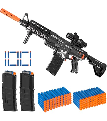 Amazon.com: COOLFOX Electric Automatic Toy Gun for Toy Guns Sniper