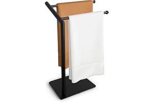 HOUSETYLE 18 Inch Hand Towel Holder for Bathroom Towel Racks for Bathroom Freestanding Standing Towel Rack Bathroom Hand Towe