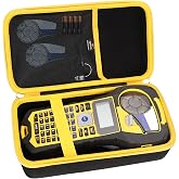 Case for Brady M210 / BMP21-PLUS / BMP21-LAB Handheld Label Maker | Carrying Case, Water-resistant &amp; Shock-resistant,Hook-and-loop Mesh Pocket Stores Label Tapes, USB Cables