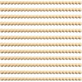 12-Piece Decorative Beaded Wood Trim Half Wooden Beads Trim Molding Set - 15.75 Inch Half Beaded Wood Trim for DIY Home Decor, Cabinets, Shelves, Walls, Windows & Doors (14mm)