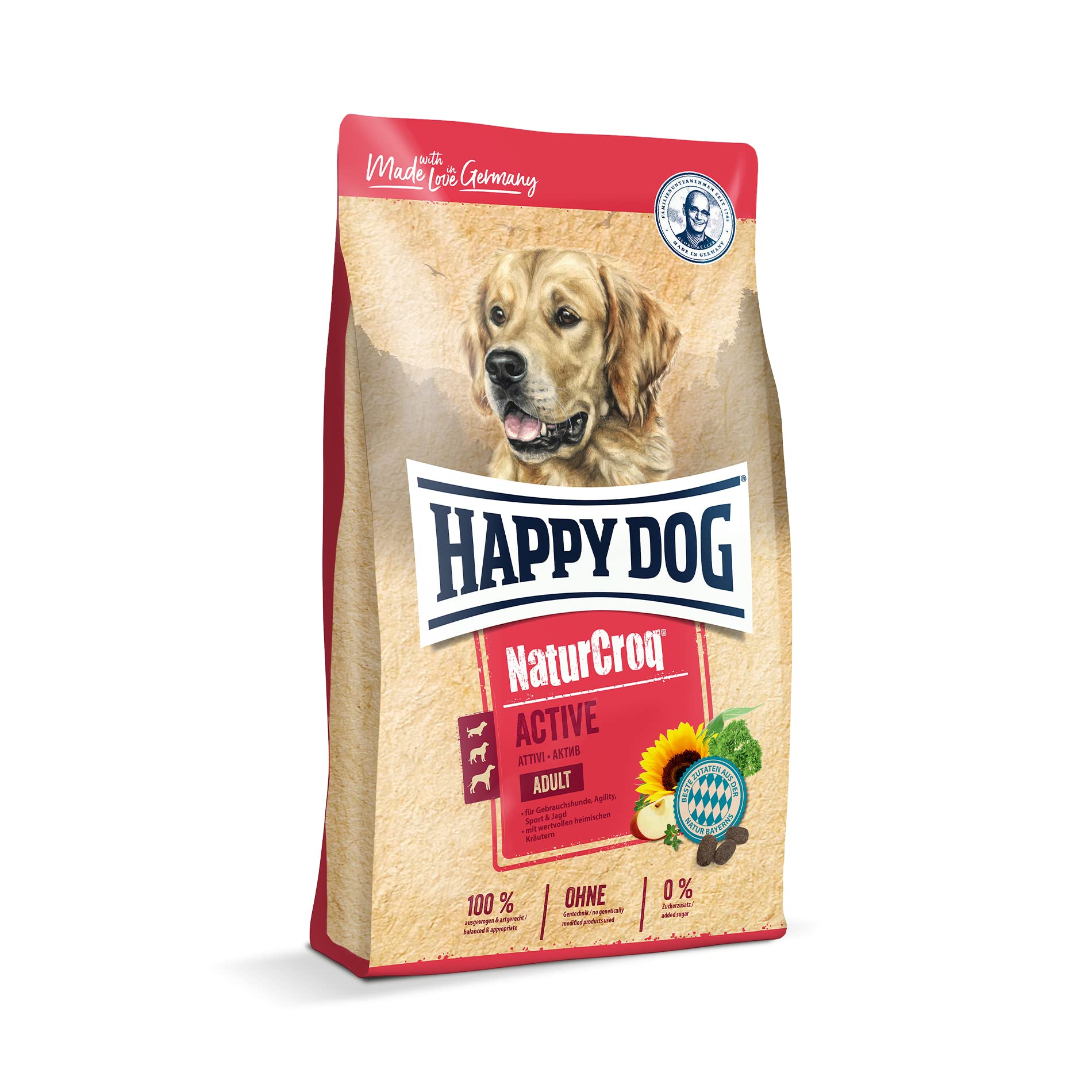 Happy Dog NaturCroq Active high energy level