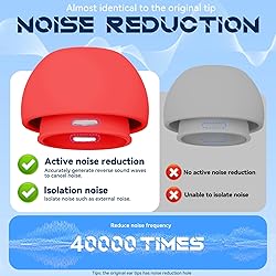 4-Pair Replacement Ear Tips for AirPods Pro 2nd/1st