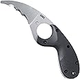 CRKT Bear Claw Fixed Blade Knife with Sheath: Hawkbill with AUS 8 Steel Blade, Glass-Reinforced Nylon Handle, 2511