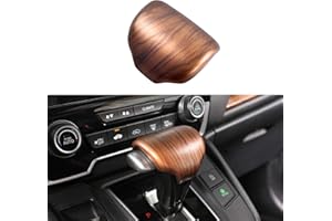 AntBooBoo for Honda CRV CR-V 2017 2018 2019 2020 2021 2022 Gear Shift Knob Cover Peach Wood Grain Interior Decoration for CR V (Gear Shift Knob Cover)