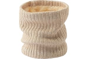 NovForth Winter Neck Warmer Men Ski, Neck Gaiter Face Scarf Women, Fleece Scarf for Men Gaiter Mask, Thick Windproof Scarves