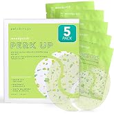 Patchology Perk Up Green Tea Under Eye Patches for Puffy Eyes | 5pk | Puffiness &amp; Anti Wrinkle Patches Hydrating Eye Masks for a Radiant Look | Hyaluronic Acid &amp; Green Tea