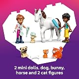 LEGO Friends Animal Vet Clinic 42696 Educational Toy with Horse Stable view 5