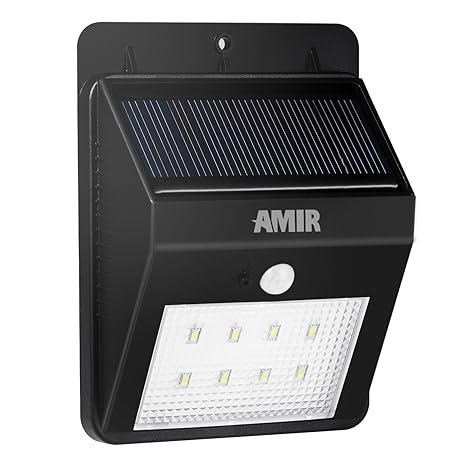 Solar powered welcome light Solar powered welcome light