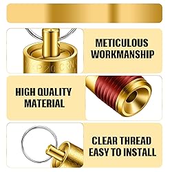 Bonuci 8 Pcs 1/4" Male NPT Safety Valve Air