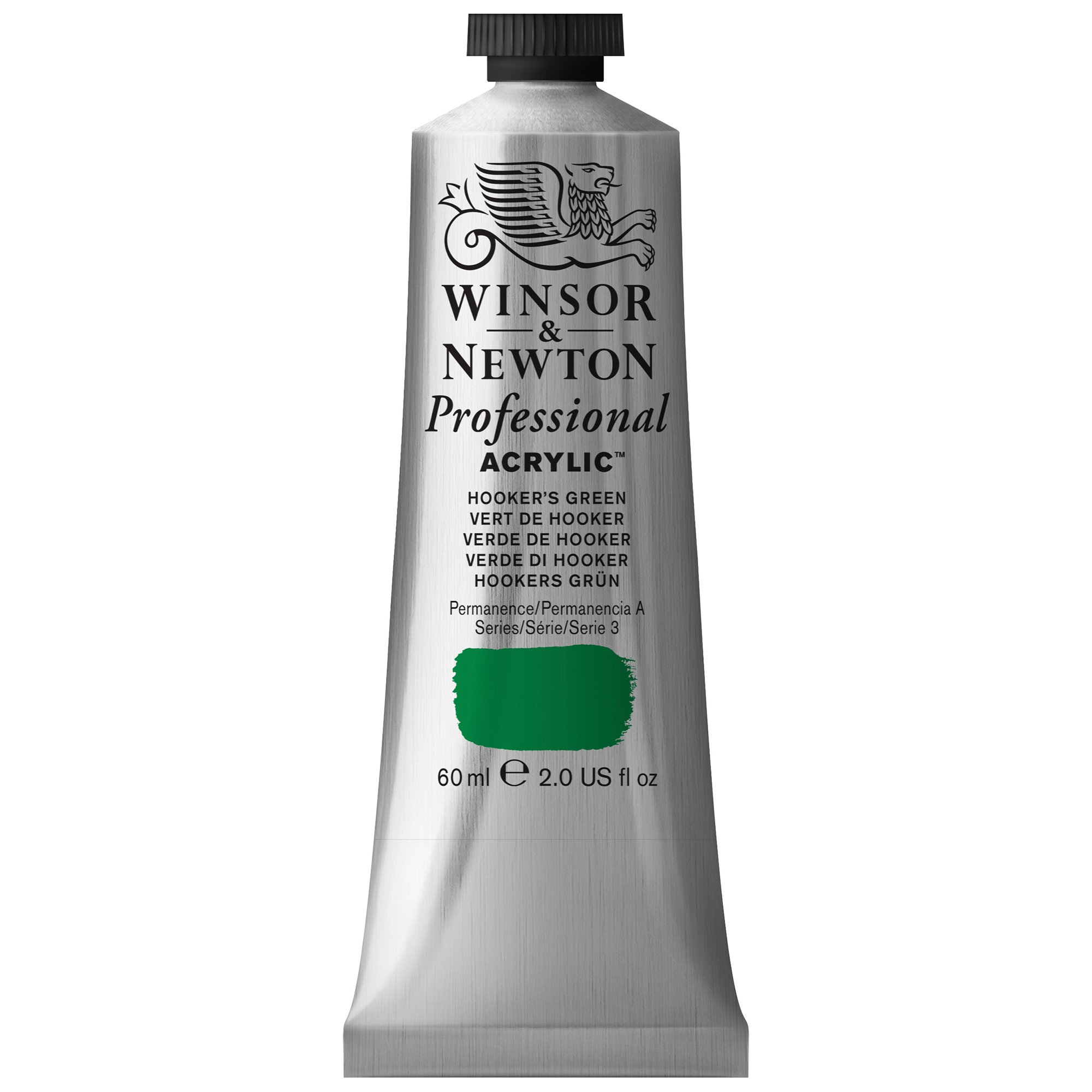 Winsor & Newton 2320311 60 ml Professional Acrylic Colour - Hookers Green — image 1