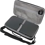 co2CREA Hard Travel Case for HP OfficeJet 200 Mobile Printer - Black EVA view 1