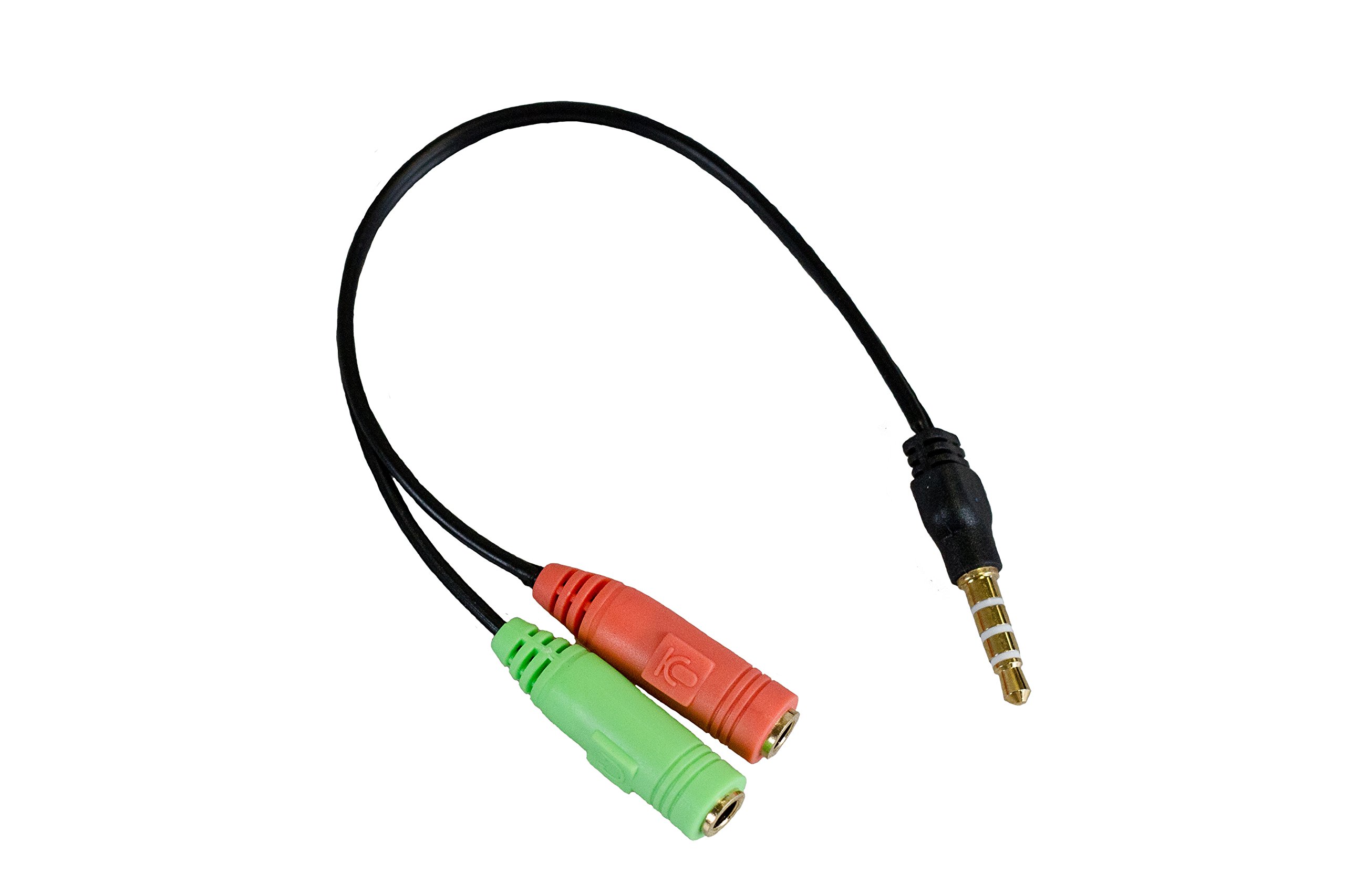 APM France Jack Adaptor 3.5 mm/Microphone + Stereo Headset Male/Female