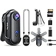 BOBLOV W4 4K Mini Body Camera, Wearable Camera With 360°Rotatable Clip & Magnetic Clip, 120 Minutes For Recording, Easy To Use For Lecture, Traveling, Pet Walking And Outdoors Activities (64GB - View #8
