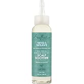 SheaMoisture Scalp Soother Oil Serum for Wig and Weave Tea Tree and Borage Seed Oil Paraben Free Scalp Treatment, 2 Ounce