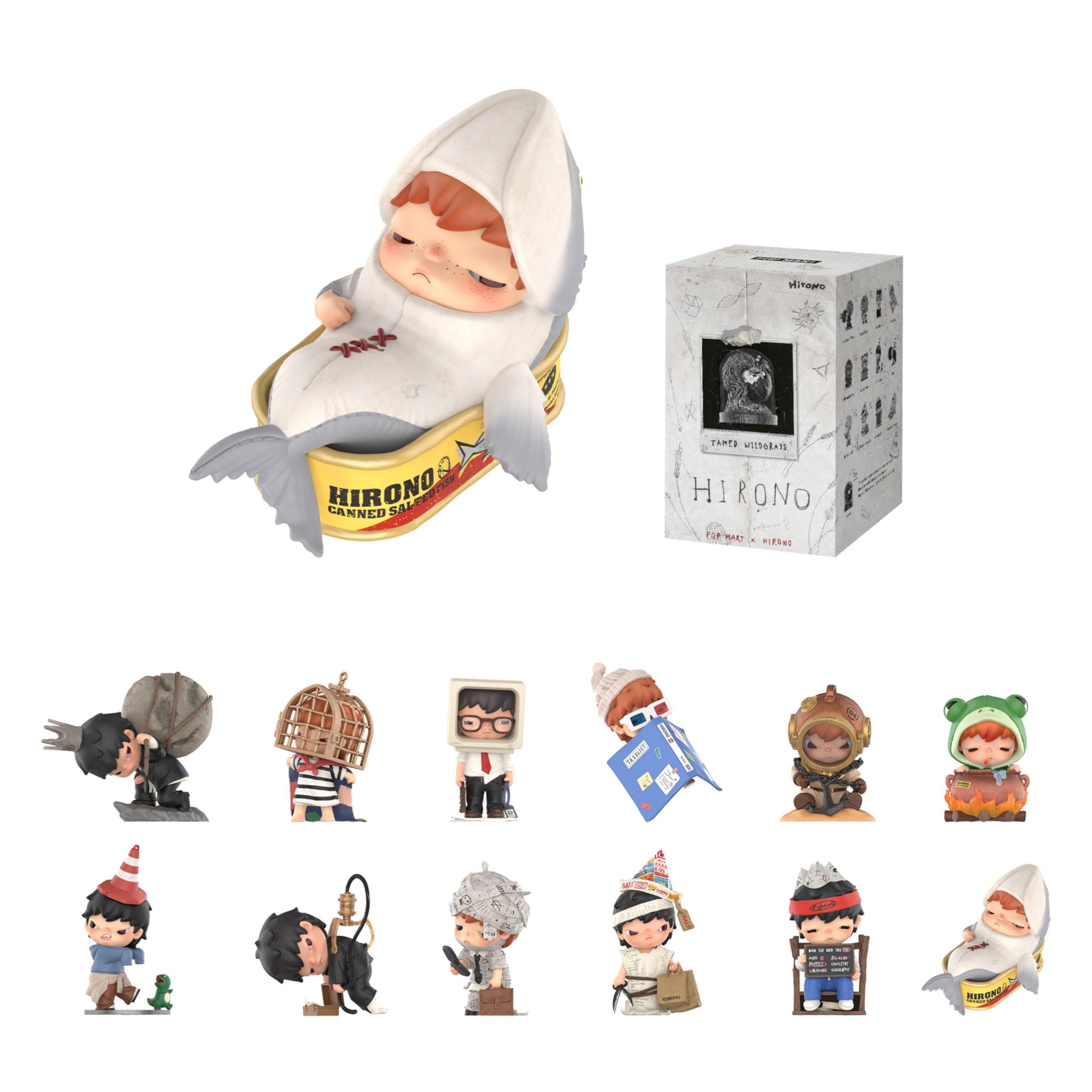 POP MART Hirono Tamed Single Box, Wildgrass Series Figures | eBay