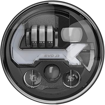 Amazon Com Jw Speaker Jeep Led Headlights Model Evolution J3 Automotive