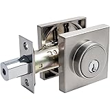 PamexFDS Single Cylinder Deadbolt (Satin Nickel)