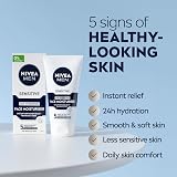 NIVEA MEN Sensitive Moisturiser Tube 75ml Hydrating Face Cream 0% Alcohol view 2