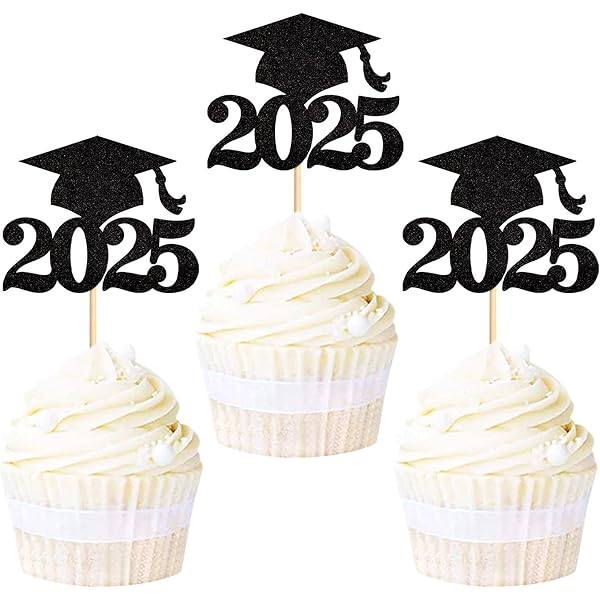 Graduation Goblet Lids 10 Pack Graduation Goblet Lid Hats - Mini Graduation Caps With Tassels For Class Of 2025 Decor Wine Bottle Toppers