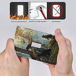 Bear Light Switch Cover Single Toggle Switch Plate