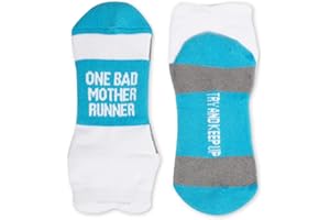 Gone For a Run Inspirational Ankle Socks for Women - Affirmation - Fun Running Socks - Runners Gifts & Motivation