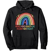 Kindness peace equality love inclusion hope diversity Pullover Hoodie