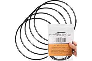 NBRINGO 5-Pack Big Blue Water Filter Housing O Ring - Replacement Pentek 151122 O-Rings Also Compatible with Pentek #10 & #20 Big Blue, APEC HBB-10/HBB-20 (Buna-N)