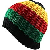 RW Rasta Knitted Beanie