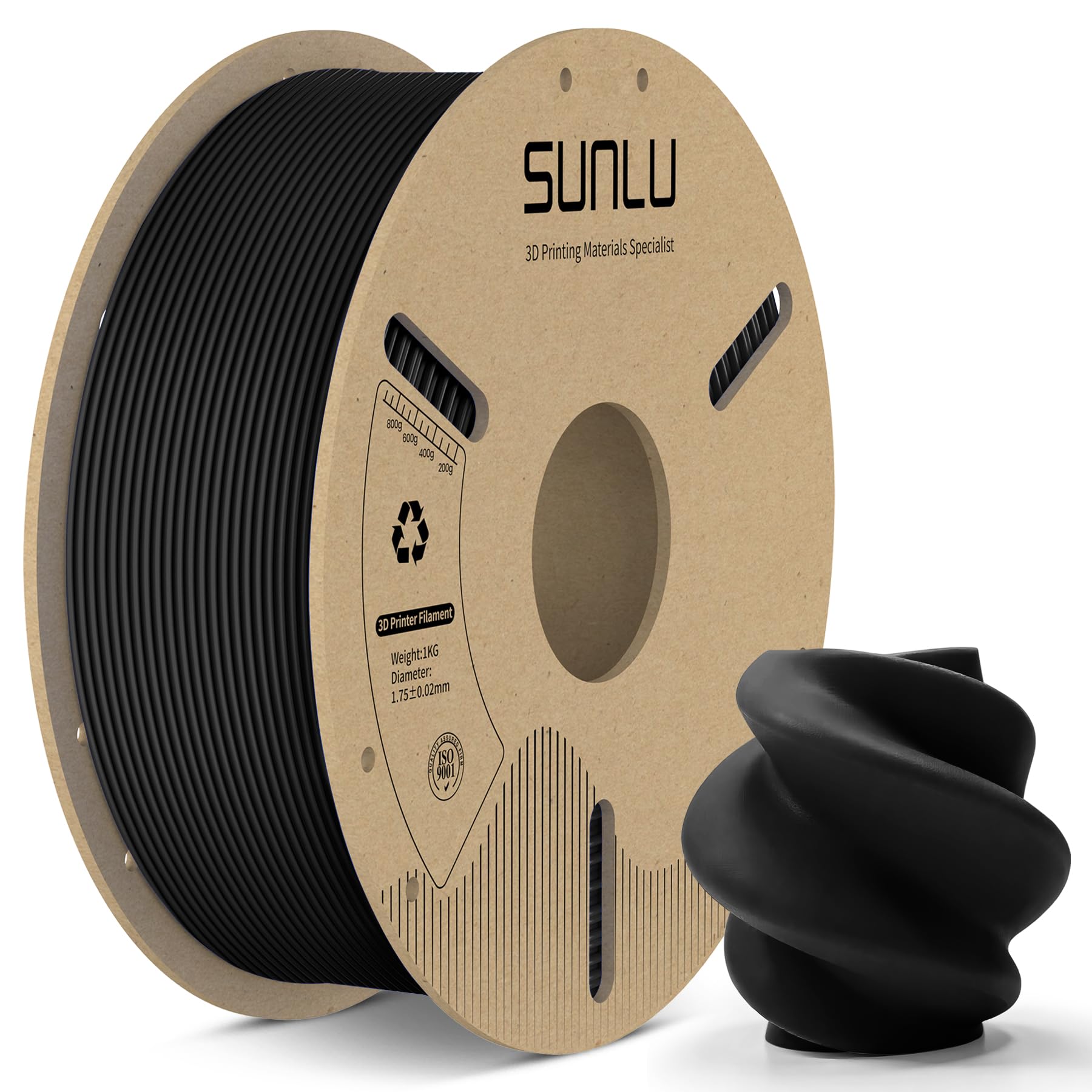 SUNLU PLA Matte Filament 1.75mm, 3D Printer