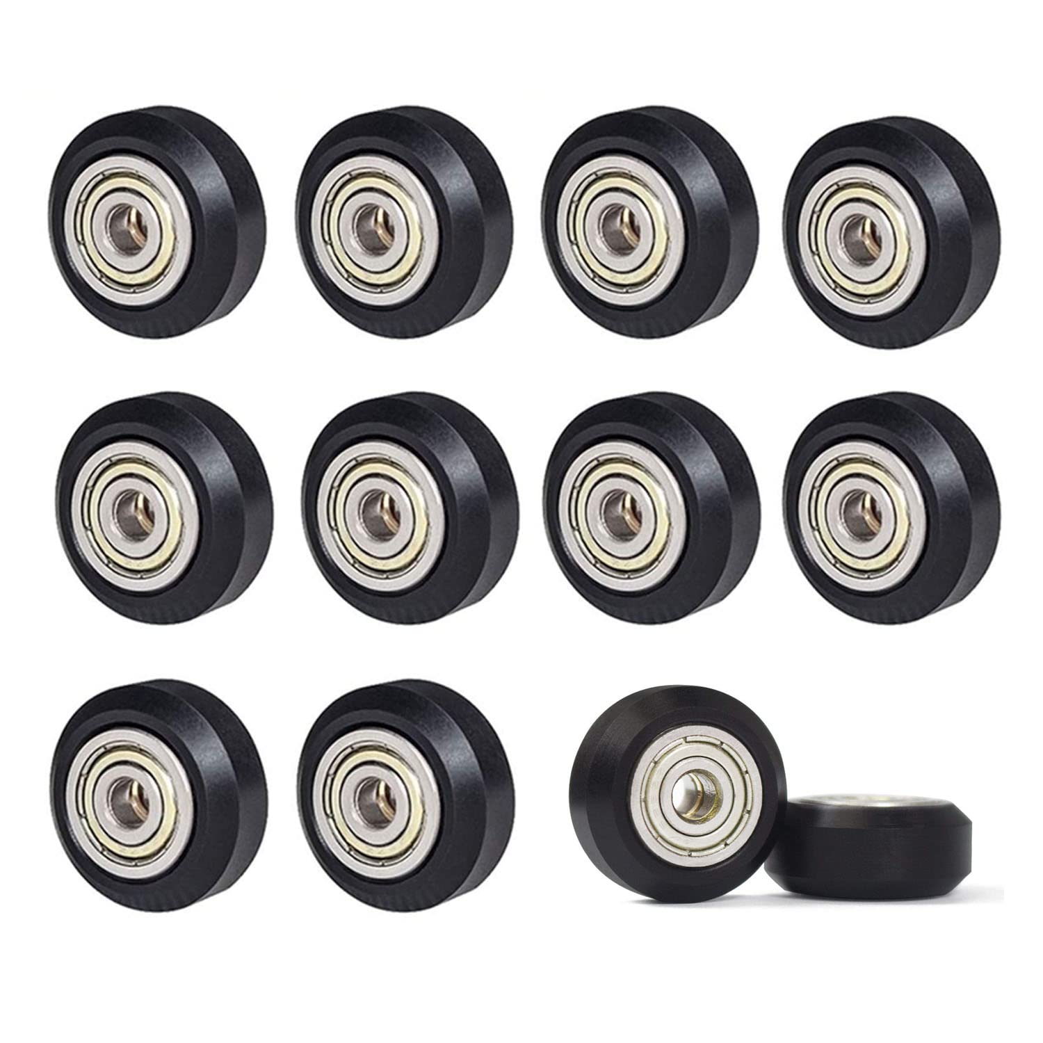 SIMAX3D 3D Printer Pulley Wheels Rollers V slot for Ender 3 V2 3D Printer pulley wheel (12pcs/pack)