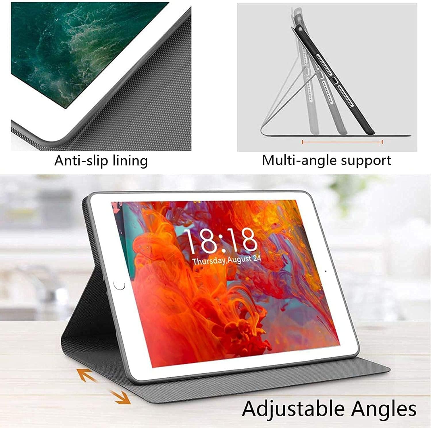 Amazon Co Jp アズールレーン Ipad Air 3 19 とipad Pro 10 5 17 用 ケース Ipad 8世代 ケース Ipad 7世代 ケース Ipad 10 2 ケース タブレットケース 手帳型 高級pu オートスリープ ビジネス かわいい おしゃれ 人気 のマルチ角度調整保護カバー 10 2 10 5