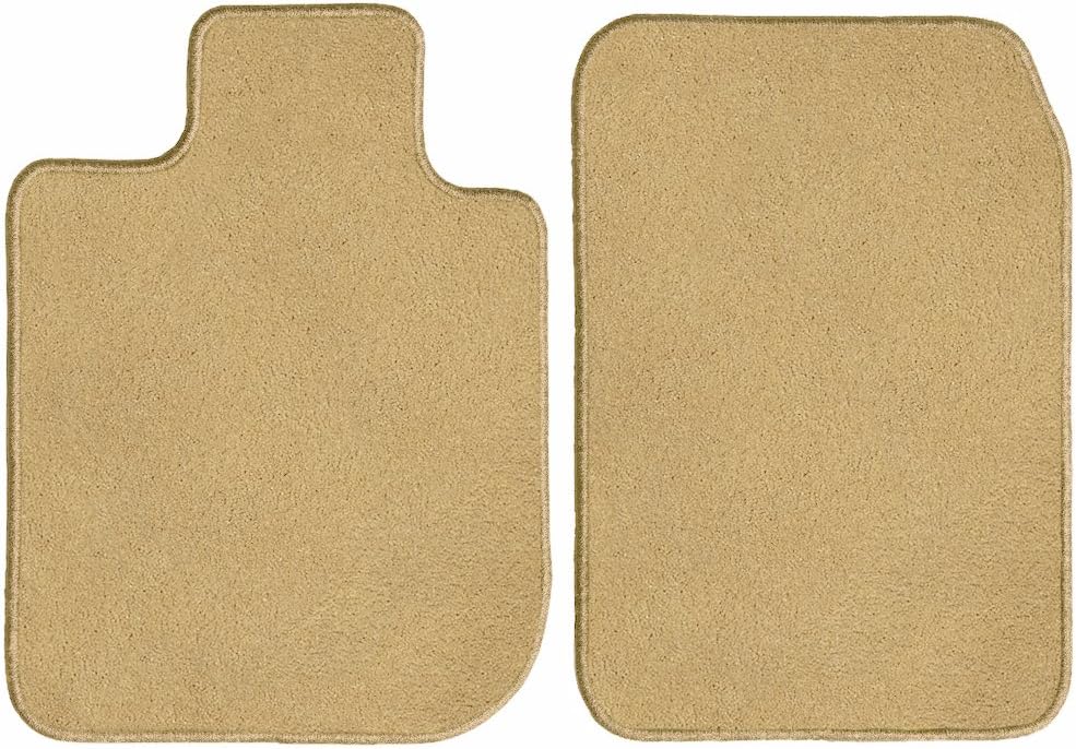GGBAILEY Beige Driver & Passenger Floor Mats CustomFit for Ford Fusion