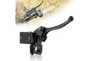 RUTU Right Hydraulic Brake Master Cylinder with Brake Lever - Replacement Disc Brake Parts for 50cc, 70cc, 90cc, 110cc, 125cc Taotao Coolster Rancher 420 Accessories Dirt Pit Bike Fits 7/8" Handlebar