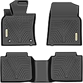 YITAMOTOR Floor Mats for Toyota Camry 2024-2018 FWD Only (Not Fit Hybrid or AWD), All Weather Custom Fit Floor Liner for Camry L/LE/SE/TRD/XLE/XSE Front & Rear 2 Row Car Mats, Black