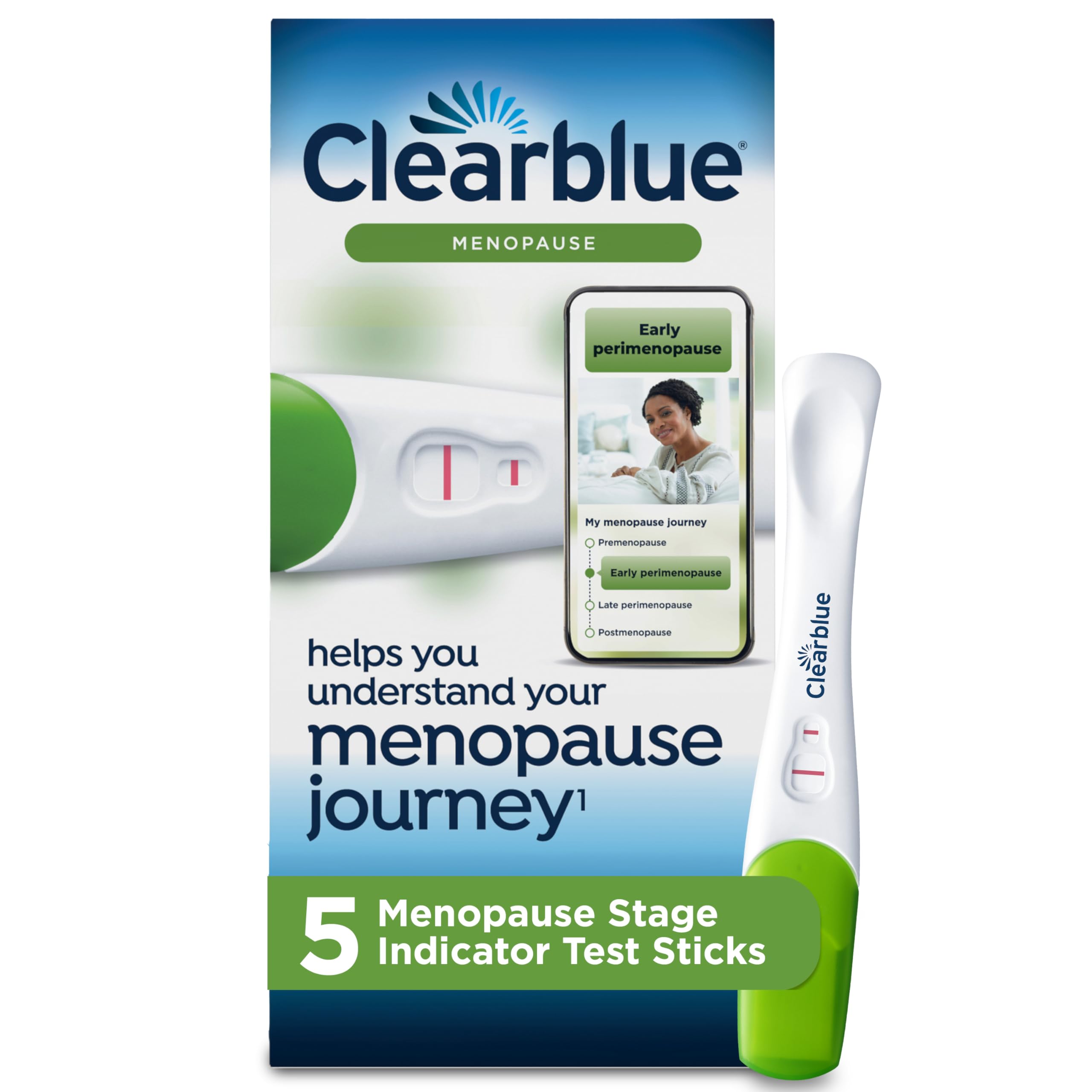 Photo 1 of Clearblue Menopause Stage Indicator, 5 Ct