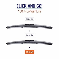 12 inch (12-A) Rear Wiper Blades Replacement for