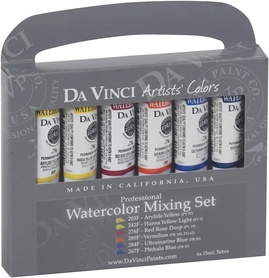 Artists' Watercolor Paint Set
