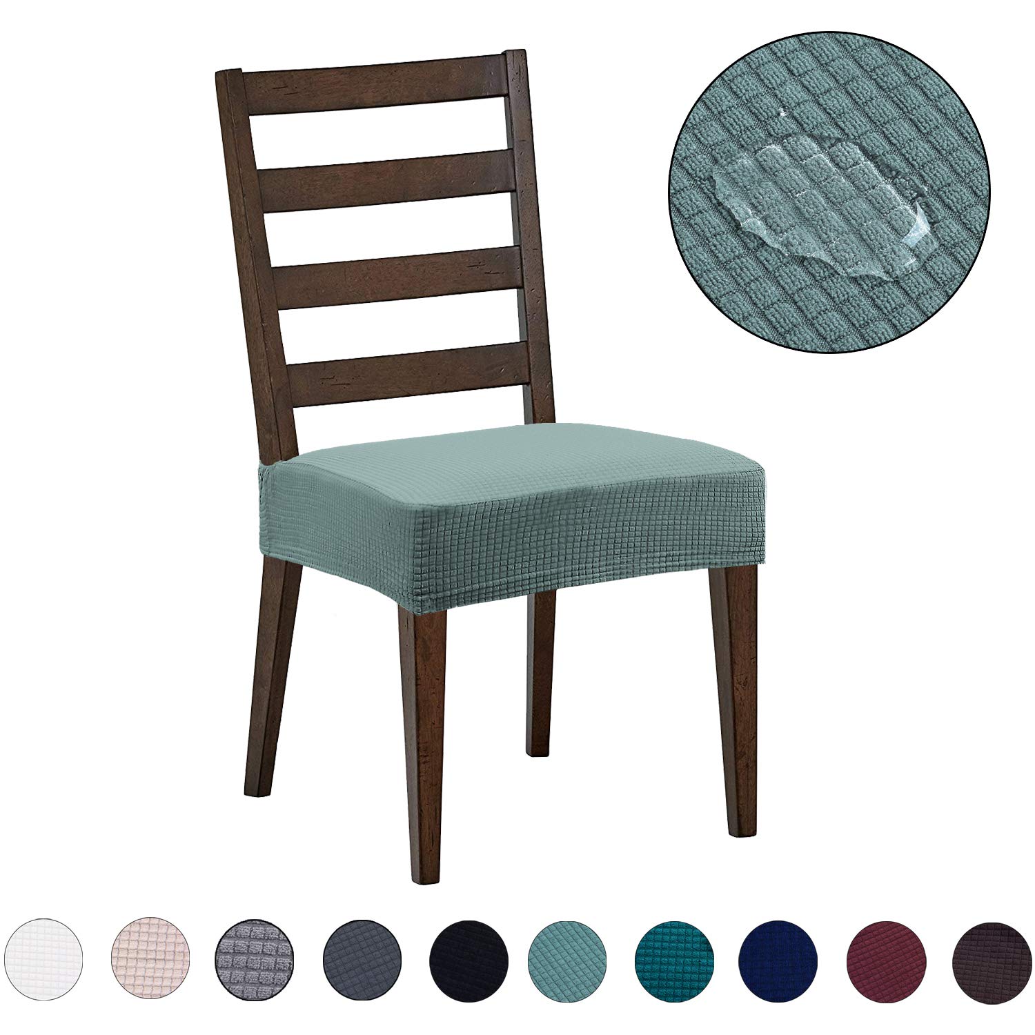 Dining Chair Covers(4 Pack) Water Repellent,Easy to